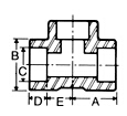 Norme ANSI forgée B16.11 ASTM B564 UNS N10665 de prise de tête de sortilège de garnitures de tuyau d'acier
