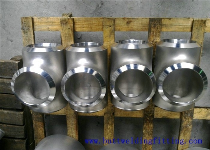 seamless Stainless Steel Tee , single slit pipe wall thickness 1 / 2 