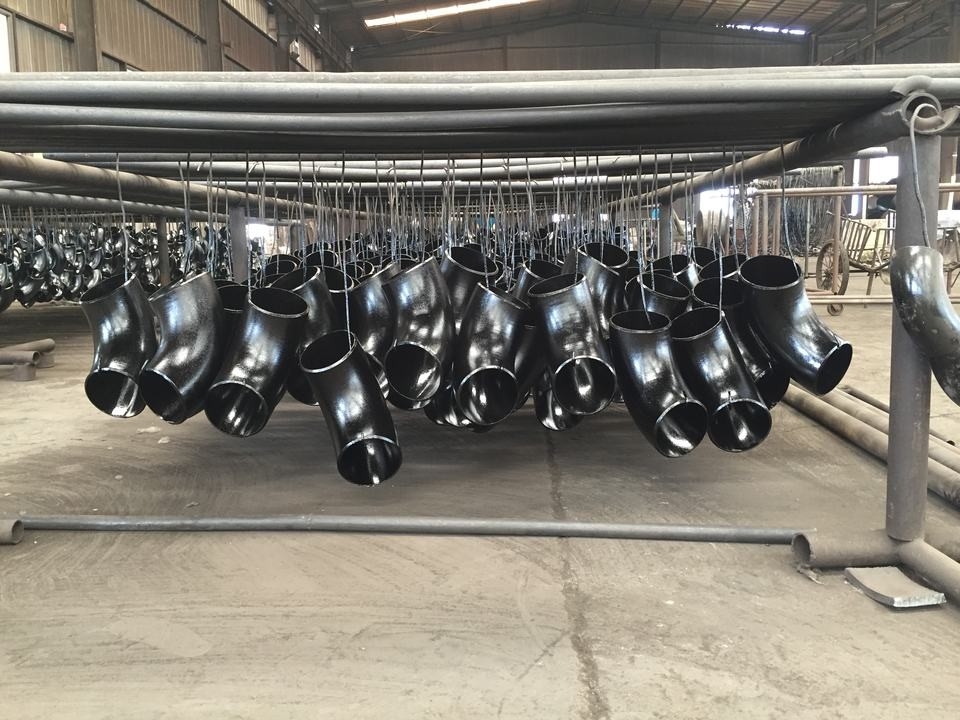 ASME B16.9 A234 SCH 40 STD 90 Degree MS 1.5D Long Radius Butt Welded Carbon Steel Pipe Fittings Bend LR Seamless Elbows