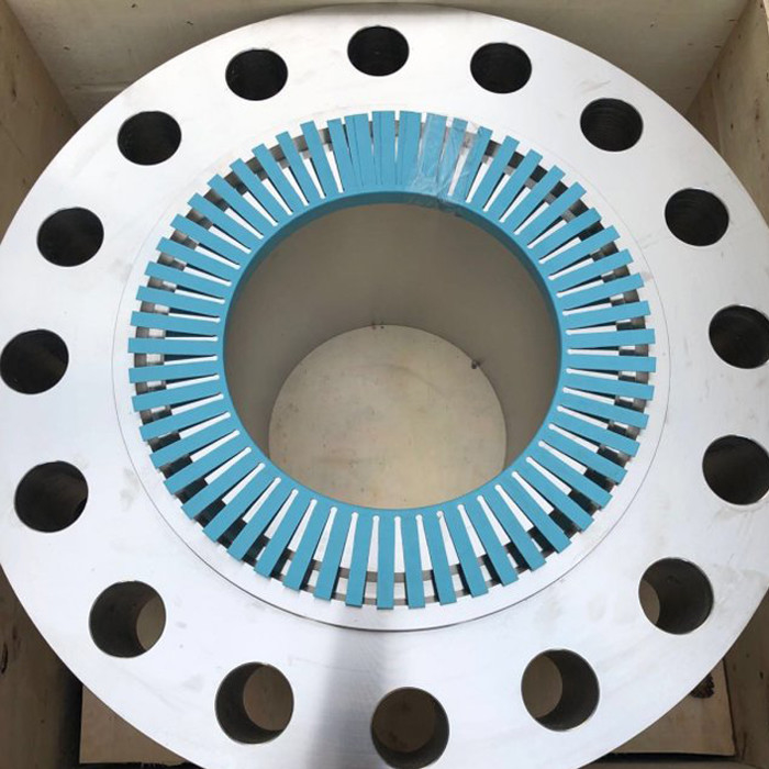 FLANGE, WELDING NECK, CARBON STEEL MATERIAL, STANDARD AND GRADE ASTM A 105, TYPE OF OUTDOOR FACE, NOMINAL DIAMETER PIPE