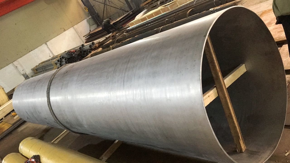 ASTM A790 UNS S32750 EFW Super Duplex Steel Welded Pipe
