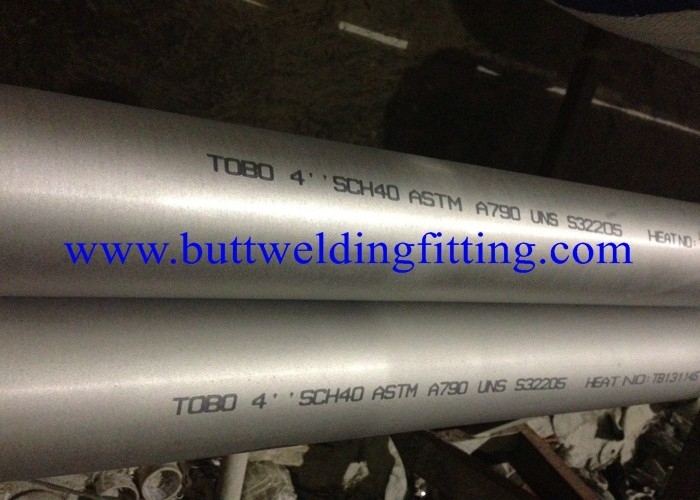 ASTM A790 Duplex F51 SS Pipe Galvanized Stainless Steel Seamless Tubing