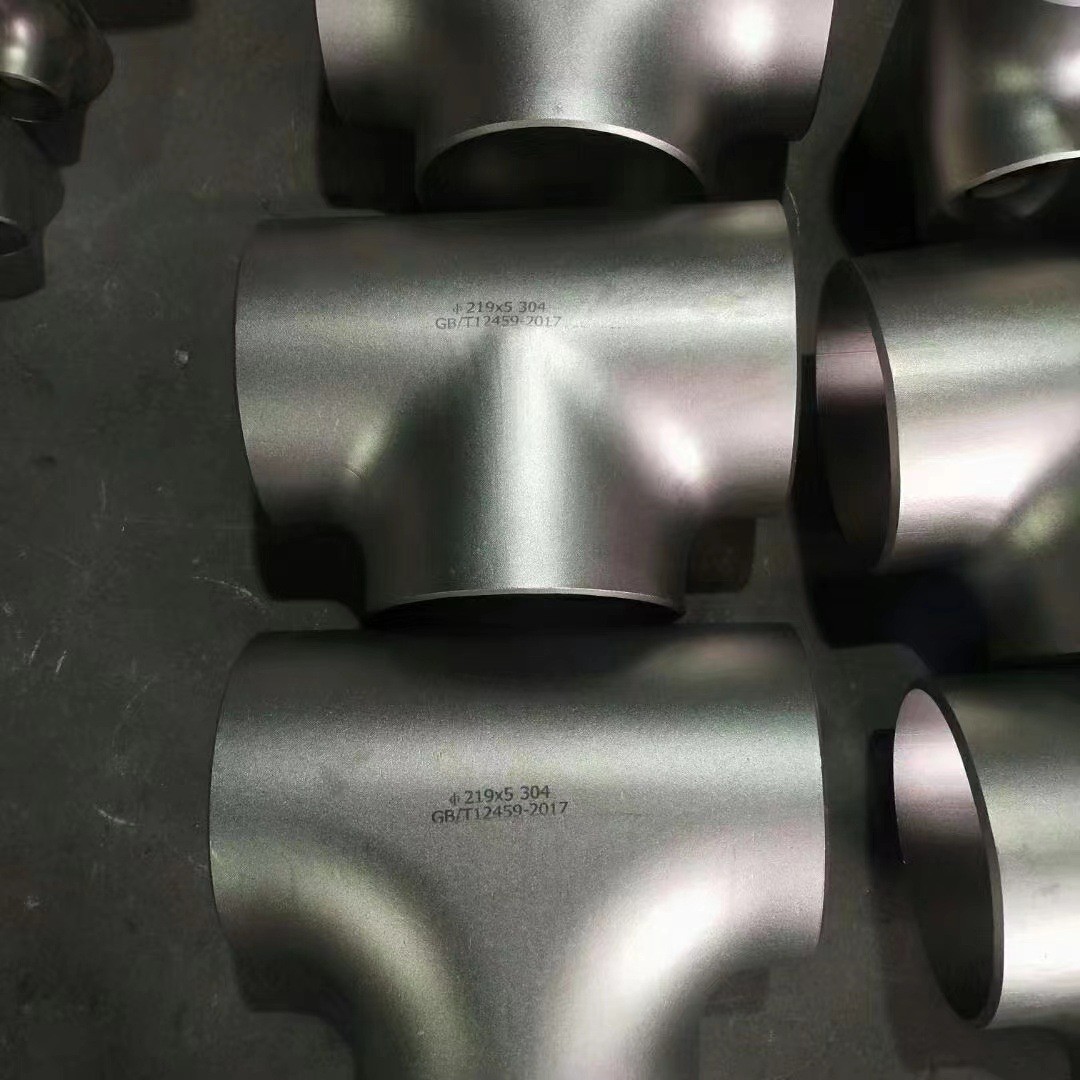 Sanitary Stainless Steel SS304 SS316L DN25 Weld Equal Tee Pipe Fittings Polished 3 Way Tri Clamp Tee