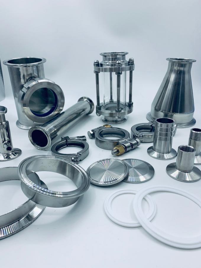 derni&egrave;res nouvelles de l'entreprise 4inch sanitaire 6 pouces 8 pouces tri garnitures de Tri tr&egrave;fle de bride de 10 pouces pour des distillateurs  1