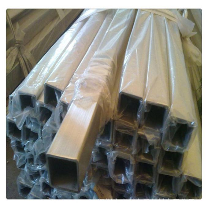 Tube en acier de tuyau rectangulaire sans couture de place d'acier inoxydable d'ASTM 316 2