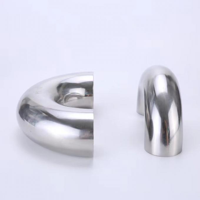 Raccords de tuyauterie en acier inoxydable 2 pouces ss 304 ss316 npt bspt femelle fileté coude à 90 degrés 3