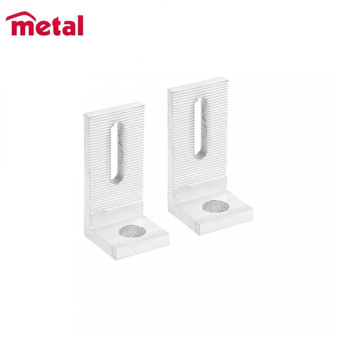 Chine usine d'échantillon gratuit L pied solaire de haute qualité de couleur acier carreaux de toit système de support photovoltaïque L pied 0