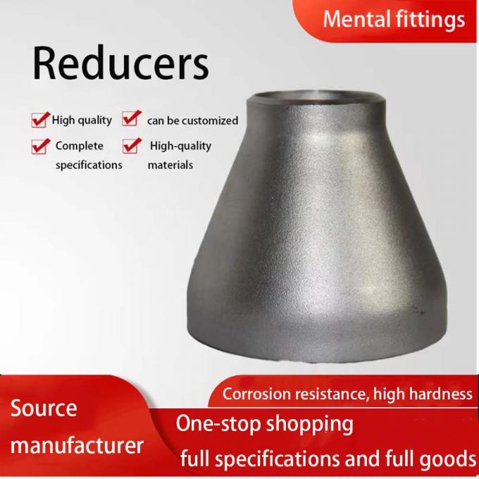 METAL Fabrique de fourniture de raccords de tuyaux de soudage à bout de main Réducteur concentrique UNS S31803 Duplex raccords de tuyaux en acier inoxydable 2 "X 1" SCH40S 1