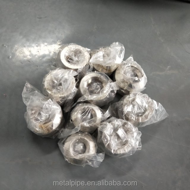 Métal de haute qualité en acier inoxydable soudés 1/2 pouce ASTM 182 Gr. F51 Dimensions AS MSS SP-97 SCH 40S 15