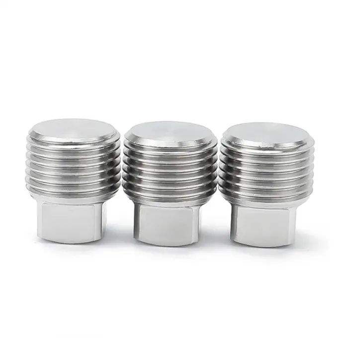 METAL de haute qualité 304 tuyau en acier inoxydable raccordement tête carré solide prise 1/2/3/4/6 points NPT1/2 2