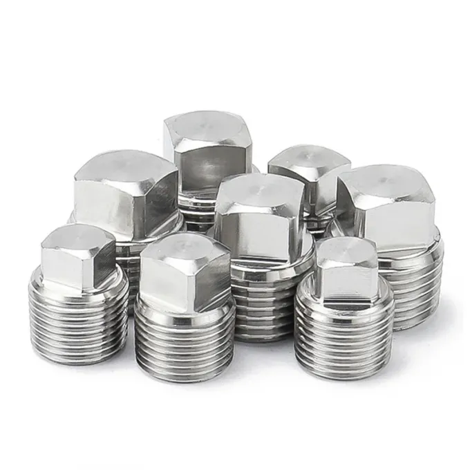 METAL de haute qualité 304 tuyau en acier inoxydable raccordement tête carré solide prise 1/2/3/4/6 points NPT1/2 4