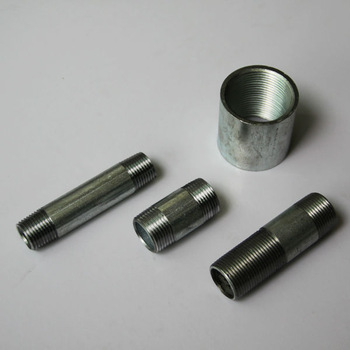 METAL de bonne qualité raccords de tuyauterie toutes tailles fileté mâle et femelle siège conique et siège de pied Bspt/Npt mamelon inoxydable 0