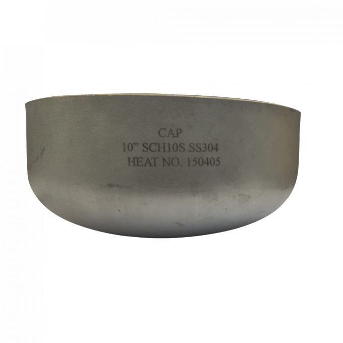 304 en acier inoxydable bouchon de tube ovale de qualité sanitaire miroir intérieur et extérieur bouchon de tube soudé poli acier inoxydable brillant 0