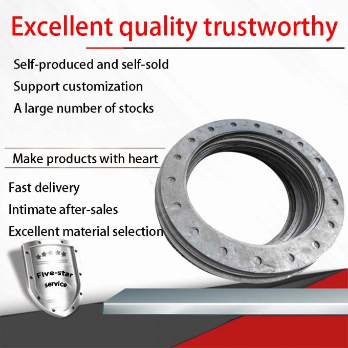 METAL CHINA WN SO BL Pipe en acier inoxydable / en acier au carbone avec extrémités de bride en aluminium 5