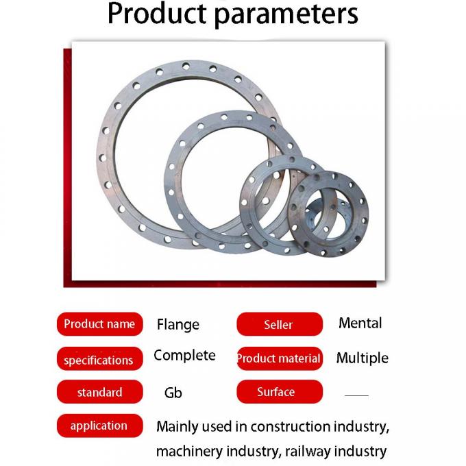 METAL CHINA WN SO BL Pipe en acier inoxydable / en acier au carbone avec extrémités de bride en aluminium 3