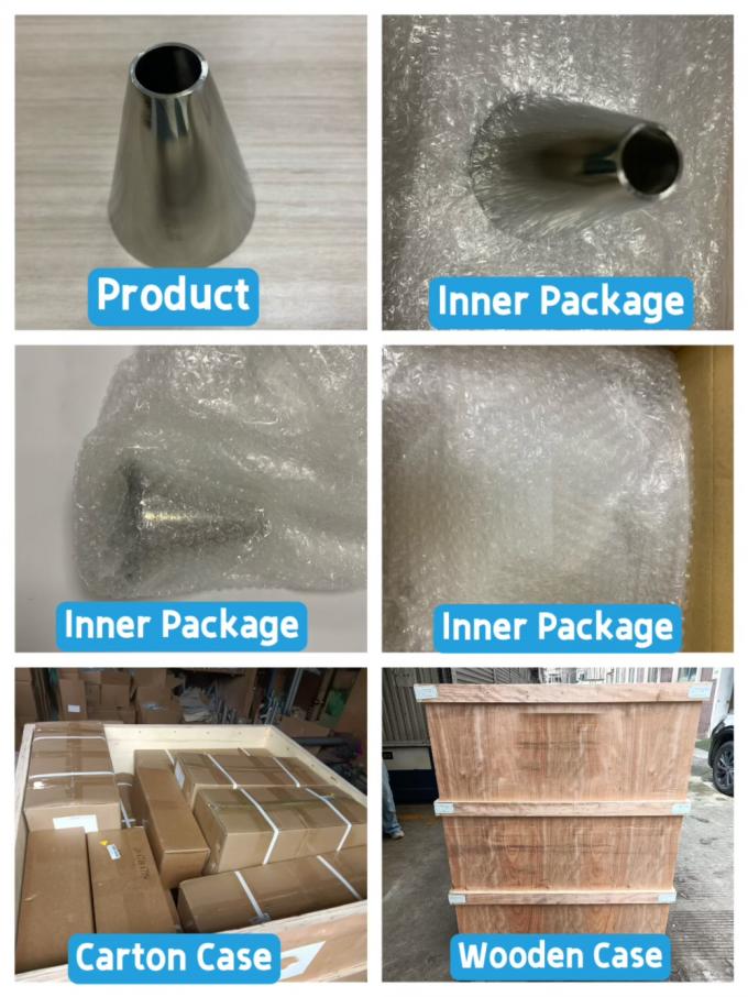 Acier inoxydable 40*32 DN Réducteur excentrique WP316LN SCH80 SCH40 3