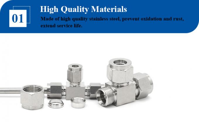 Tissu en acier inoxydable WP304L WP316L Tissu équivalent SCH STD Tissu fileté 0