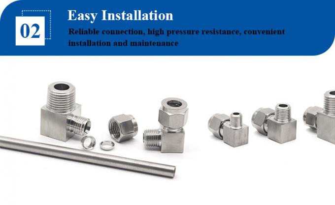 Tissu en acier inoxydable WP304L WP316L Tissu équivalent SCH STD Tissu fileté 1