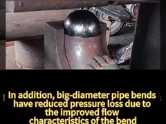 La tuyauterie forgée de l'acier inoxydable A403 écarte la soudure d'un coup de coude de prise