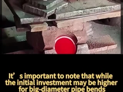 La tuyauterie forgée de l'acier inoxydable A403 écarte la soudure d'un coup de coude de prise