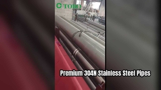 Tuyaux en acier inoxydable sans soudure étirés à froid ASTM A312 304/316L – Qualité industrie chimique