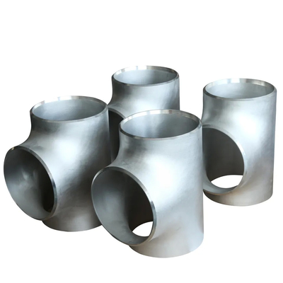 Asme b16.9 schedule 40 steel pipe fittings tee pipe reducing tee stainless steel dn100 equal tee 304