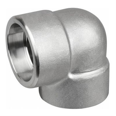 ASTM A105/A182 Forged Elbow, 2000LB-9000LB Threaded/Socket-Weld Fitting 100% PMI Tested