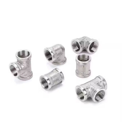Factory Wholesale Price Hardware Pipe Fittings Reducing Pipe Fitting Mech Copper Brass Tee Threaded
