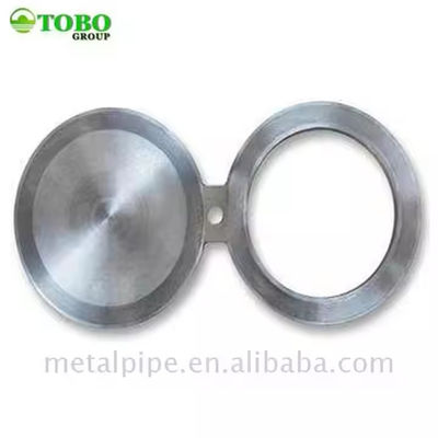 Spectacle Blind Forged Steel Flange DN15, DN20, DN25 1/2", 1", 2"， 8" PN6, PN10, PNClass 150, Class 300 6, PN25, PN40ASTM A105ASTM A182 F304/F304L, F316/F316LASME B16.5 DIN  304