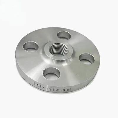 ASTM A182/A182M F304L F316L F321 F347Stainless Steel Threaded Flange ASME B 16.5/ASME B16.47