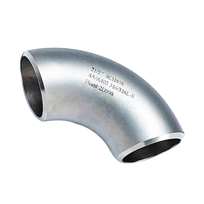 Pipe fittings 180 deg elbow XS 5" DN125 stainless steel pipe bend