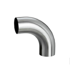 DIN Sanitary Stainless Steel Pipe Fittings 90 Degree Butt Welded Elbow
