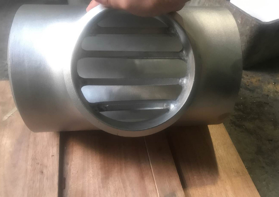 Inconel 825 alloy reduce barred tee for industry