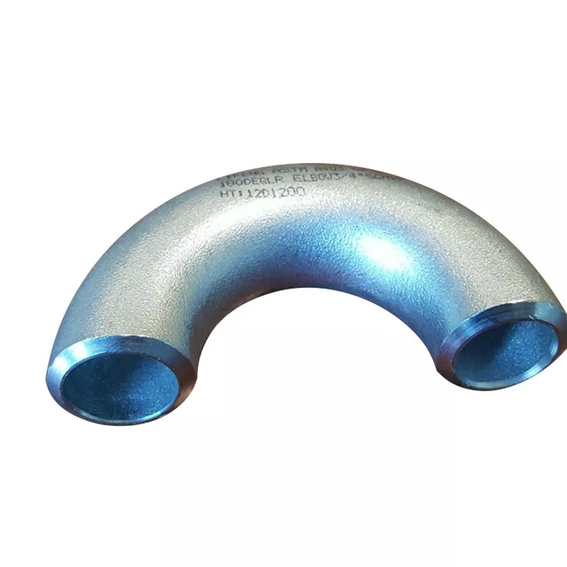 Pipe Fittings 180 Deg Elbow XS 5" DN125 Stainless Steel Pipe Bend