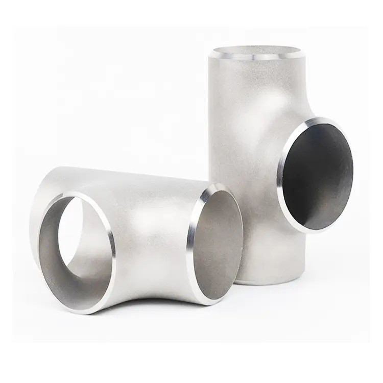 Hastelloy C276 Pipe Fittings Equal Tee N10276 Reducing Tee fittings Nickel Alloy Tee