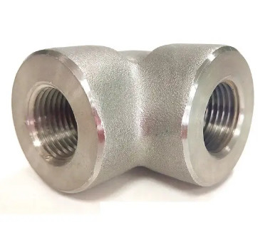 LR/SR Radius Forged Stainless Steel Forged Pipe Fittings 304 316L 90 Degree Threaded Elbow
