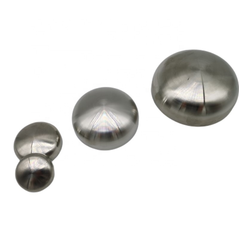 SS304/316L beverage medical cap Sanitary end cap Stainless Steel Butt Welded Pipe Cap