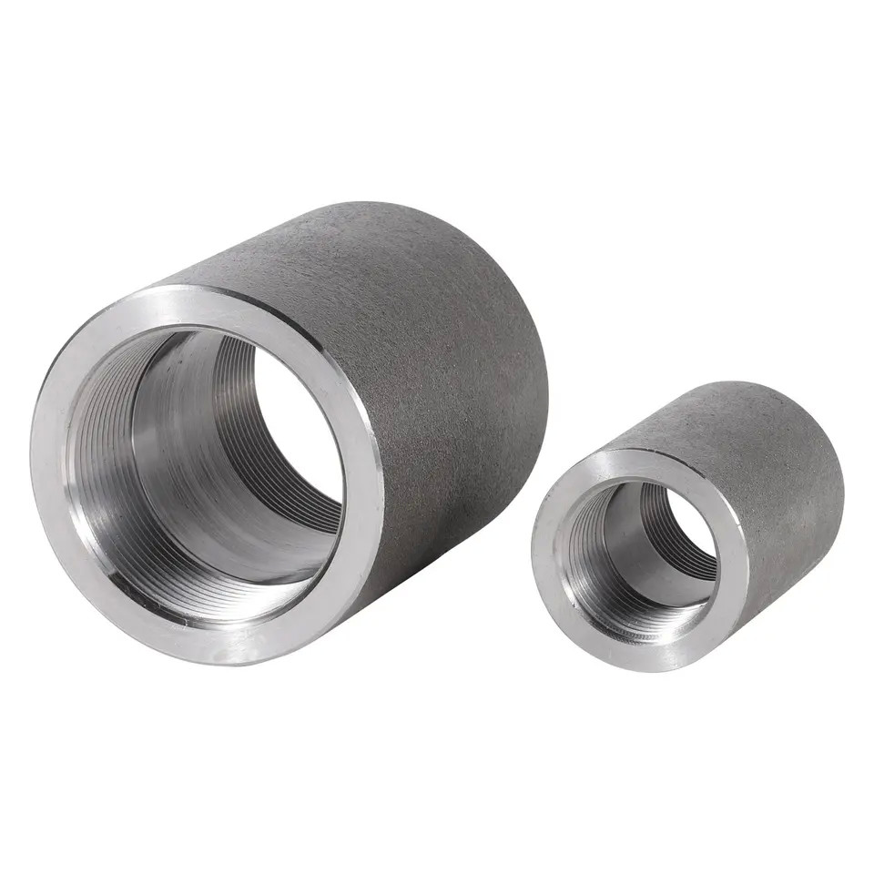 ASTM A105 SS304 SS316 High Pressure Forged Carbon Steel Socket Welding Fittings Coupling 3000/6000/9000