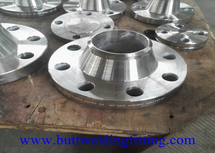 Nickel Alloy Steel N08020 CL300 4'' SCH40 RF Welding Neck Flanges