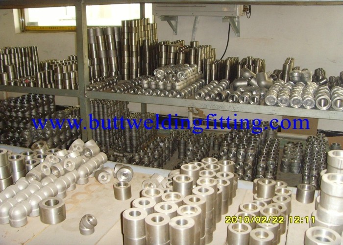 ASTM B825 Inconel Sockolet Forged Pipe Fittings Steel Elbows For Pipe