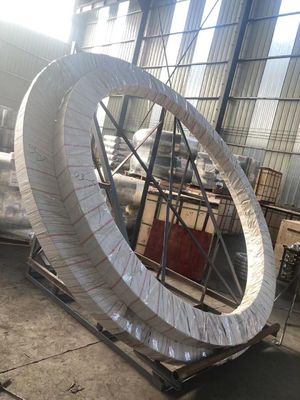 11"FLANGE, BL, FF, CL400LB,THICKNESS 10S,ASTM A350 LF1,Steel CNC Machining Double Blind Flange,ASME B16.5