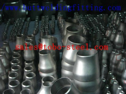 Polished Stainless Steel Reducer Silver Casting Shape For Pipeline System