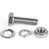 DIN931 / DIN933 Hexagon Bolt Nut Type M4 M5 M6 M8 Steel Nut Hexagon Nut Bolt