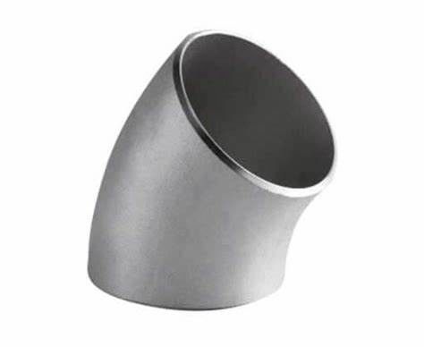 China Factory Ferritic Austenitic Stainless Steel 2205 45 Degree Elbow Pipe Fitting Stainless Steel Elbow