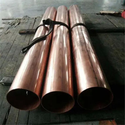 Customized White Copper Tube Nickel Copper Alloy Tube Various Sizes Thicknesses Evaporator Condenser New Condition Refrigeration