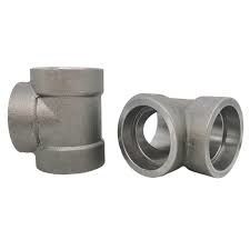 ASME B16.9 schedule 40 steel Pipe Fittings Socket Weld Tee Stainless Steel Equal Tee 304