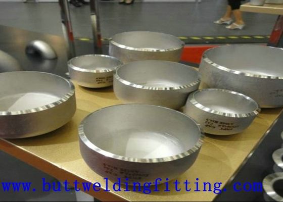 C70600 Copper Nickel Butt Weld Pipe Cap CuNi 90/10 Marine Seawater Piping System Fitting