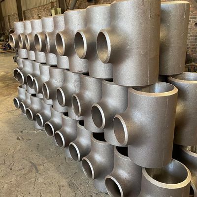 Acier inoxydable 304/316 réducteur de tee bride coude de diamètre égal réducteur de diamètre inégale tee