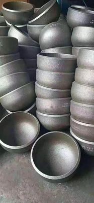 ANSI/ASME B16.9 A234 WPB carbon steel butt welded pipe cap sch40 ST37 SCH20 SCH40 SS304 SS316
