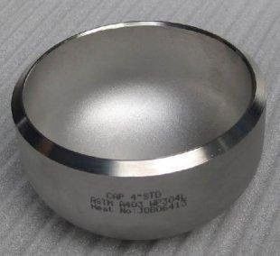 SS304 Butt Weld Pipe Cap SCH80 ASME B16.9 Stainless Steel End Pipe Fitting